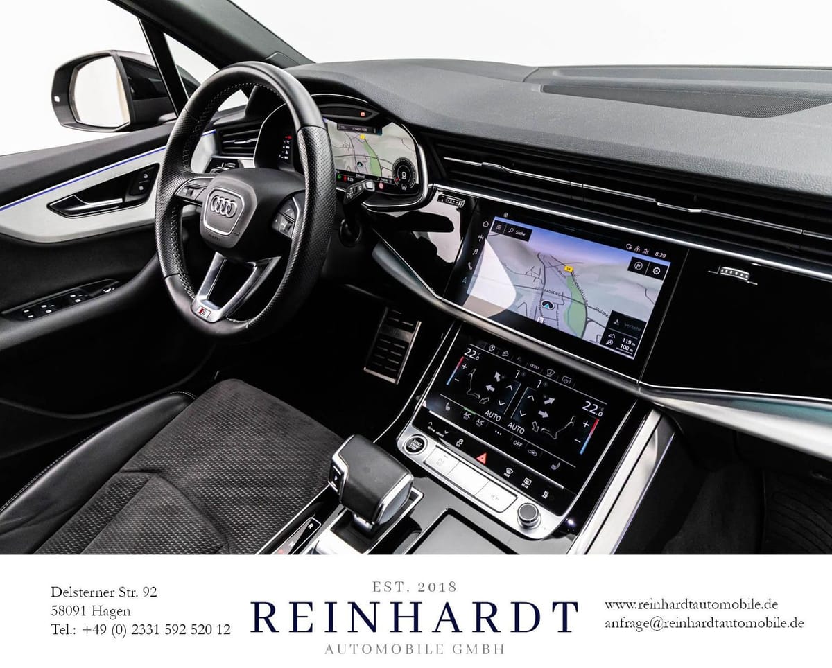 Audi Q7 55TFSi Q 2x S LINE/BLACK/ACC/HuD/PANO/7-SITZE foto 22
