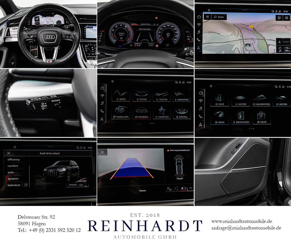 Audi Q7 55TFSi Q 2x S LINE/BLACK/ACC/HuD/PANO/7-SITZE foto 23