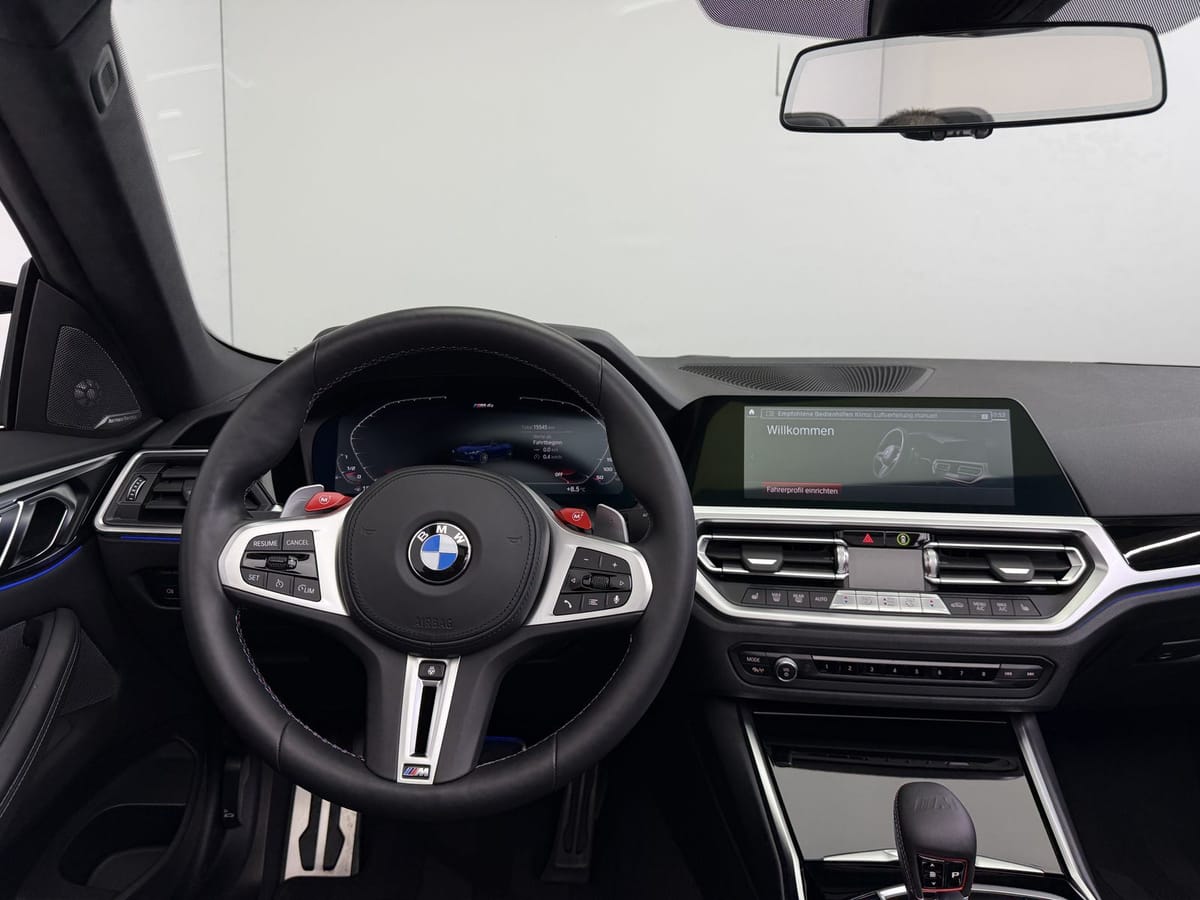 BMW M4 xDrive Comp. 2.Hand Carbon Schale HuD H&K foto 13