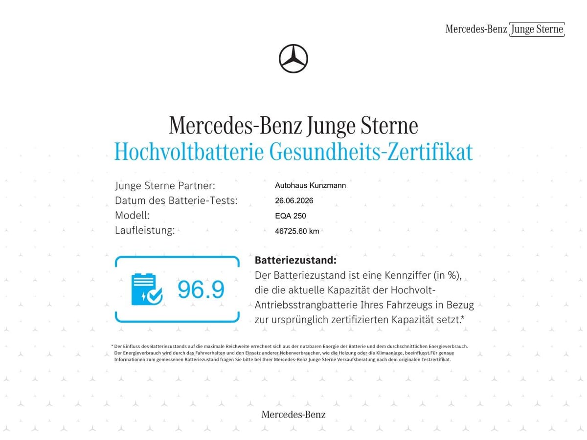 Mercedes-Benz EQA 250 AMG Night EasyPack Kamera SpurH ParkA foto 22