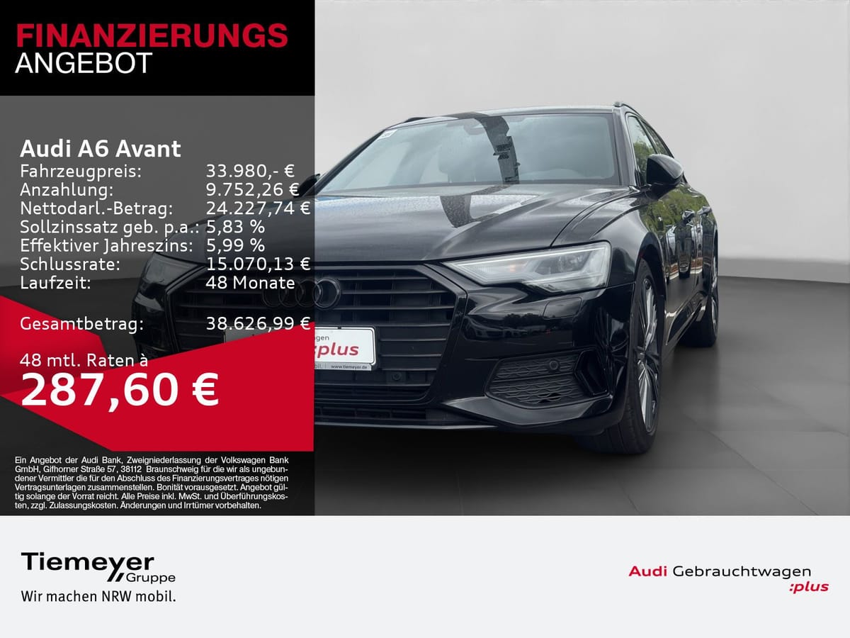 Audi A6 Avant 45 TFSI S LINE OPS LM20 KAMERA BuO