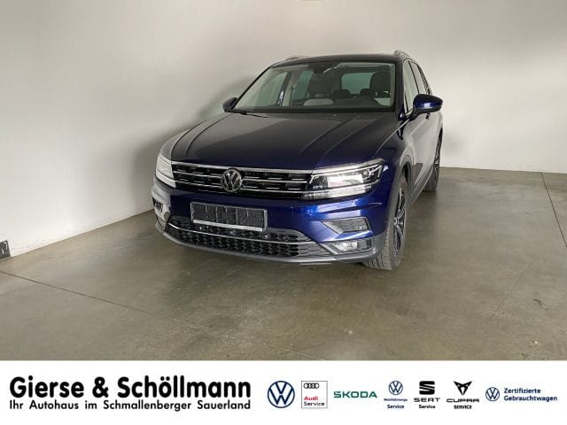 Volkswagen Tiguan Highline 2.0 TDI DSG 4motion STANDHZ AHK