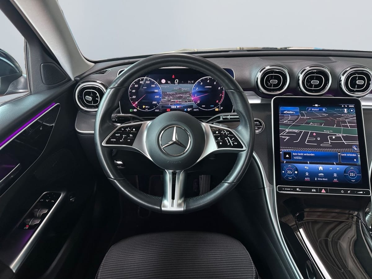 Mercedes-Benz C 180 9G Avantgarde *360°*PDCv+h*LED*Tempo*SHZ* foto 12