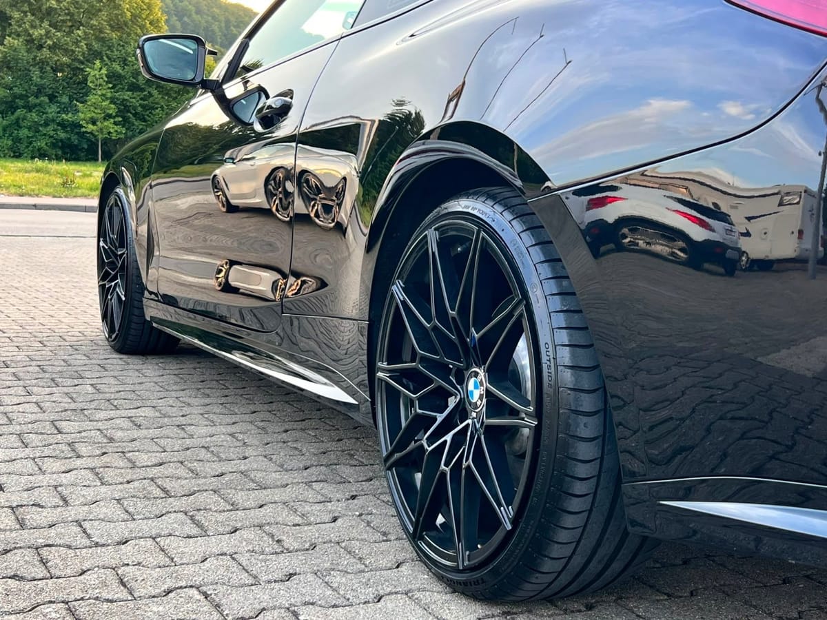 BMW 430i-M-Sport Paket/M4 Umbau Komplett/Glasdach/1A foto 14