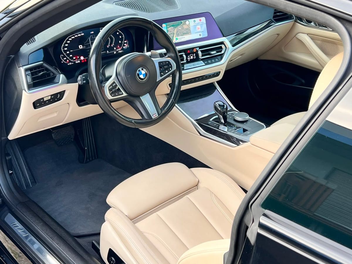 BMW 430i-M-Sport Paket/M4 Umbau Komplett/Glasdach/1A foto 15