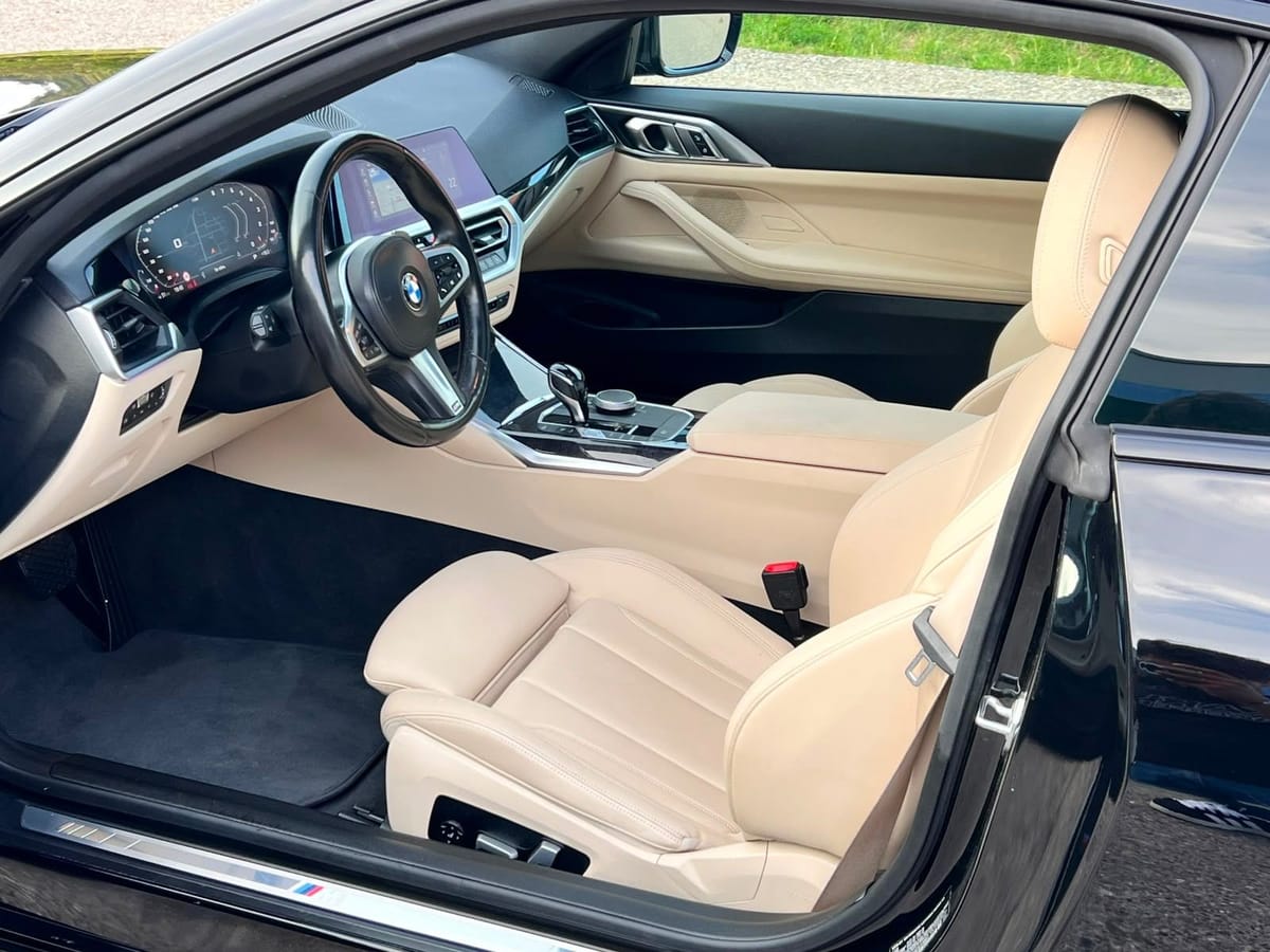 BMW 430i-M-Sport Paket/M4 Umbau Komplett/Glasdach/1A foto 17