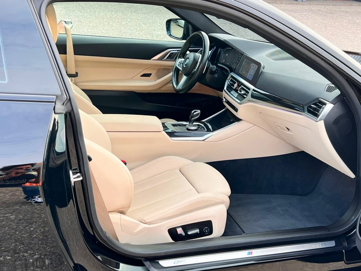 BMW 430i-M-Sport Paket/M4 Umbau Komplett/Glasdach/1A foto 23