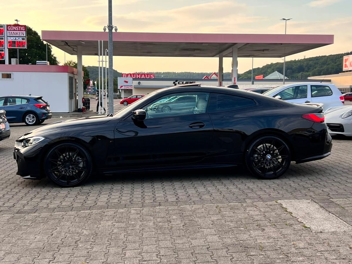 BMW 430i-M-Sport Paket/M4 Umbau Komplett/Glasdach/1A foto 4