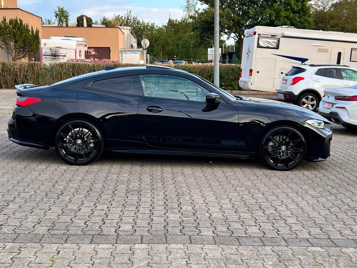 BMW 430i-M-Sport Paket/M4 Umbau Komplett/Glasdach/1A foto 8