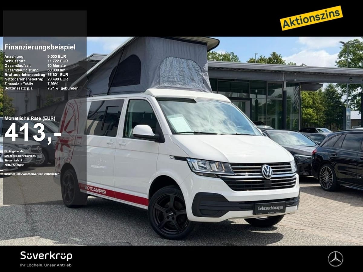 Volkswagen T6.1 2.0 TDI SKYCAMPER WIE CALIFORNIA K