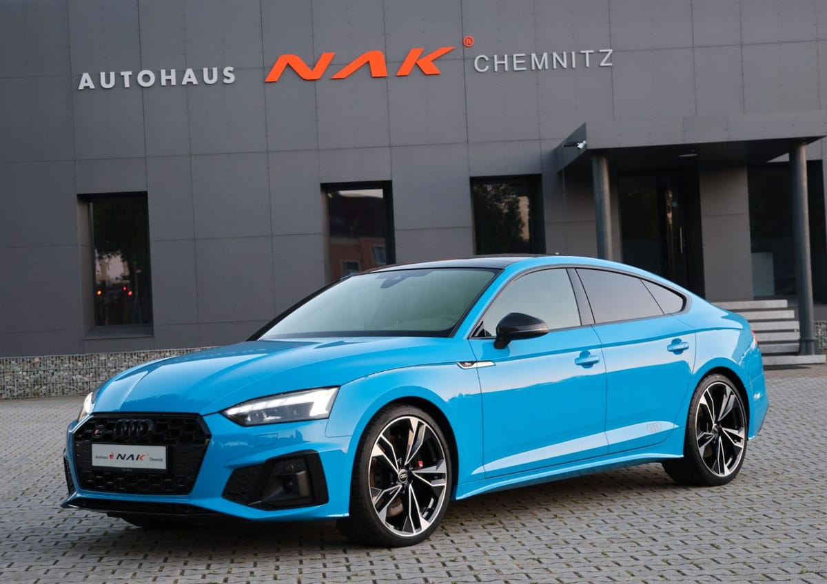 Audi S5 Sportback Turboblau Carbon B&O S-Sitze 20''