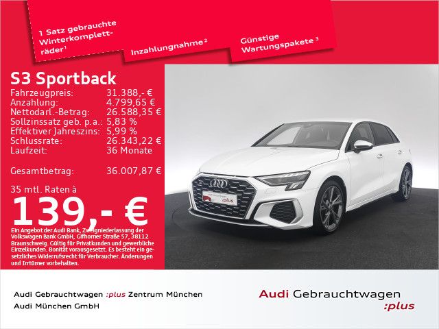 Audi S3 Sportback TFSI S tronic Navi Virtual ACC foto 1