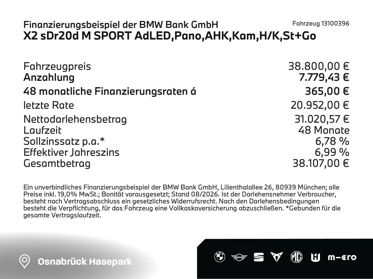 BMW X2 sDr20d M SPORT AdLED,Pano,AHK,Kam,H/K,St+Go foto 2