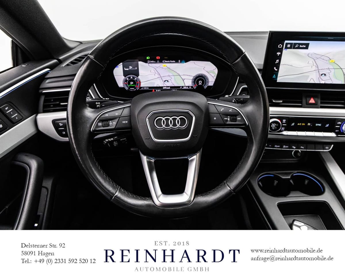 Audi A5 COUPE 40TDi Q ADVANCED BLACK ACC PANO KAMERA foto 23