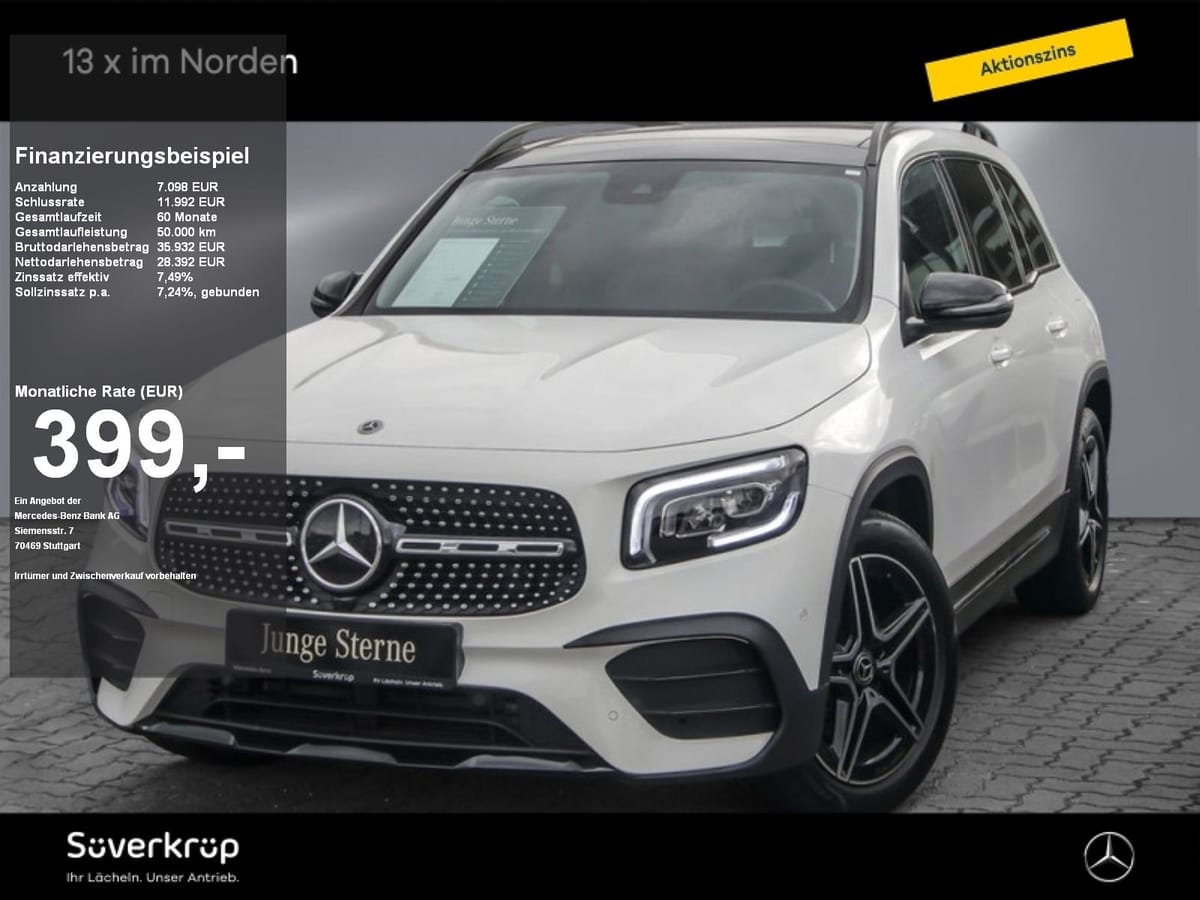 Mercedes-Benz GLB 220 d AMG NIGHT AHK KAMERA PANO SPUR PDC SHD foto 1