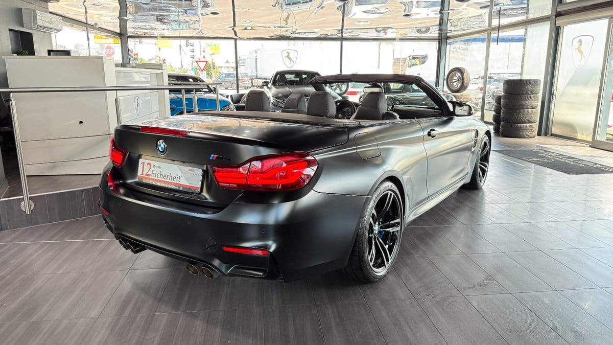 BMW M4 Cabrio Competition Leder H&K HuD Kamera LED foto 5