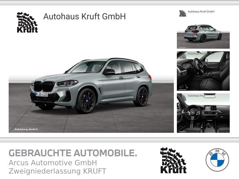 BMW X3 M40i M SPORT+LC PROF+ACC+KAMERA+20"+HIFI