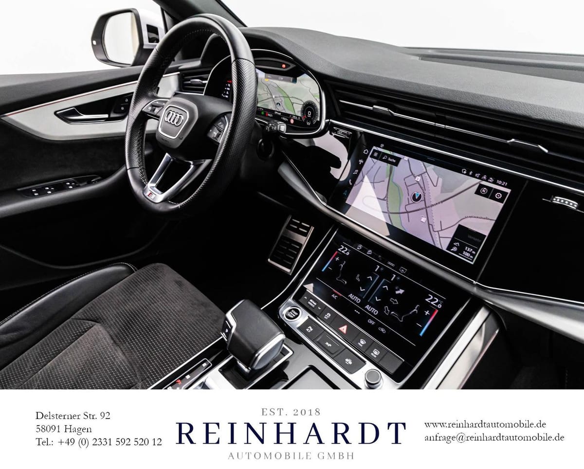 Audi Q8 50TDi Q 2x S LINE BLACK HD-MATRIX 22 ACC 360° foto 21
