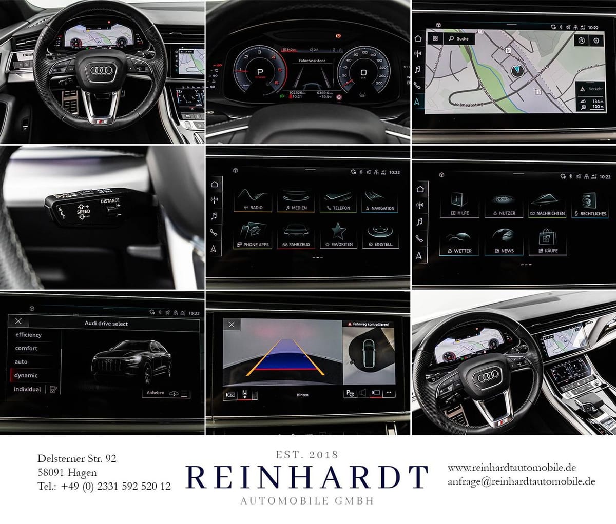 Audi Q8 50TDi Q 2x S LINE BLACK HD-MATRIX 22 ACC 360° foto 22