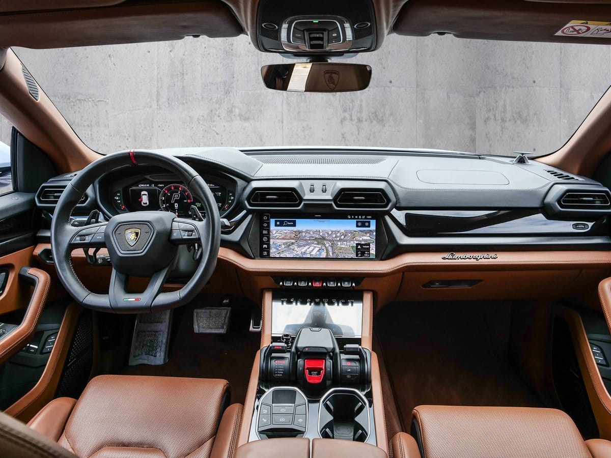 Lamborghini Urus SE Bianco Sapphirus, Panoramic Roof foto 6