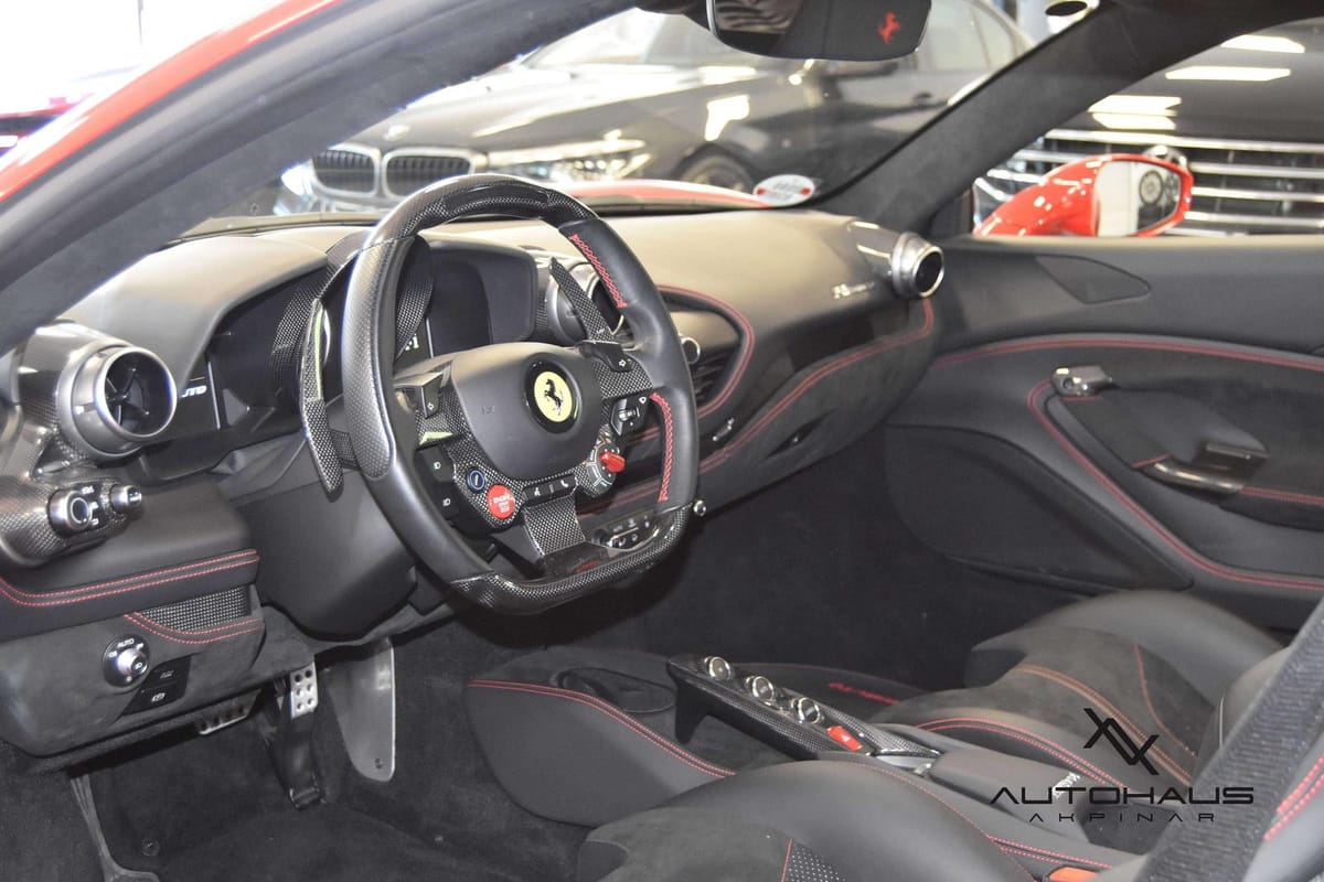 Ferrari F8 Tributo RACINGSEATS LIFT CARBON PASSENGERDISP foto 2