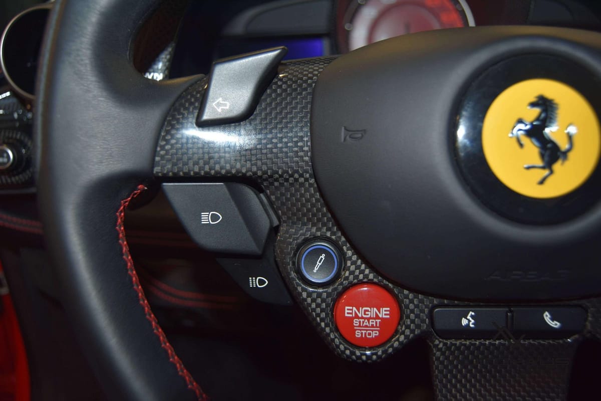 Ferrari F8 Tributo RACINGSEATS LIFT CARBON PASSENGERDISP foto 18