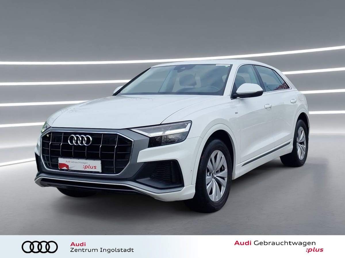 Audi Q8 55 TFSI e qu S line AHK Luftfahrw. Leder Kam