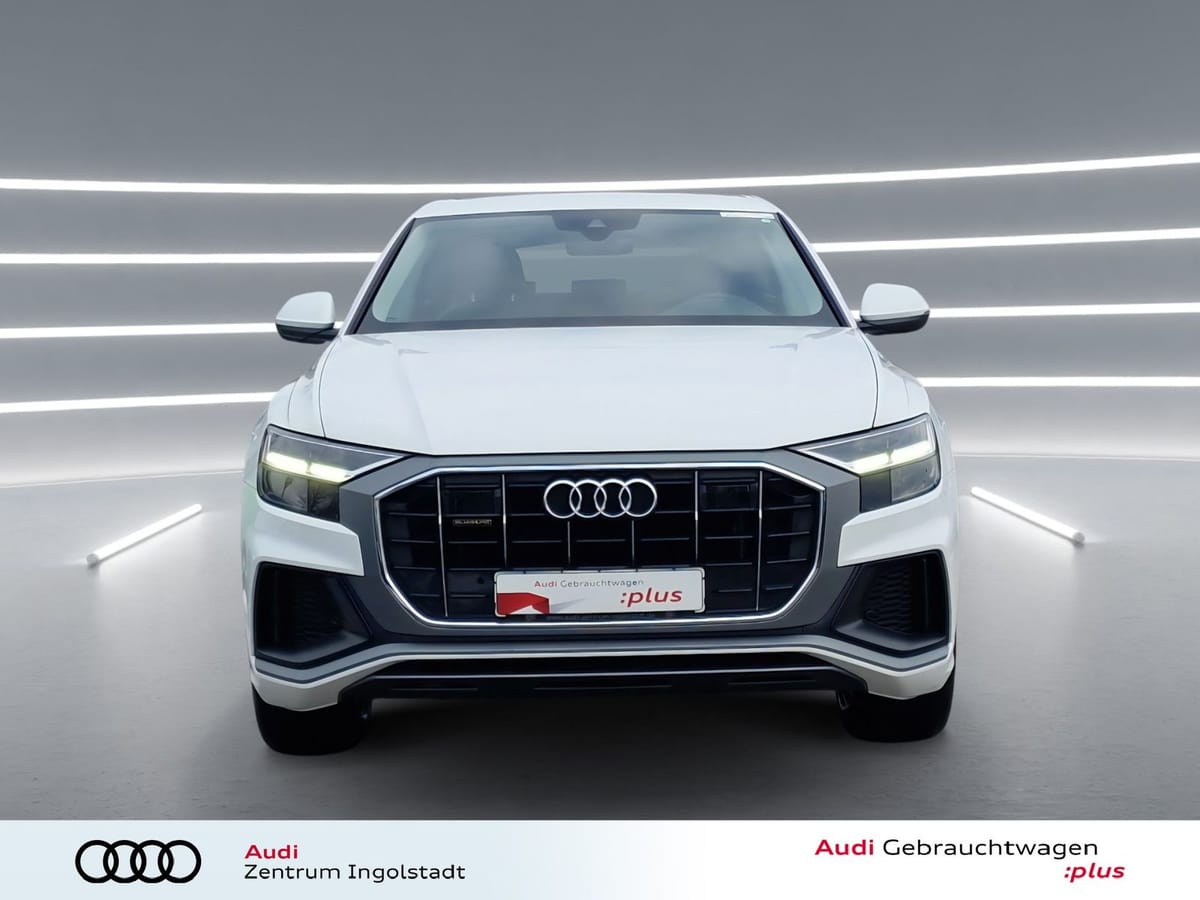 Audi Q8 55 TFSI e qu S line AHK Luftfahrw. Leder Kam foto 3