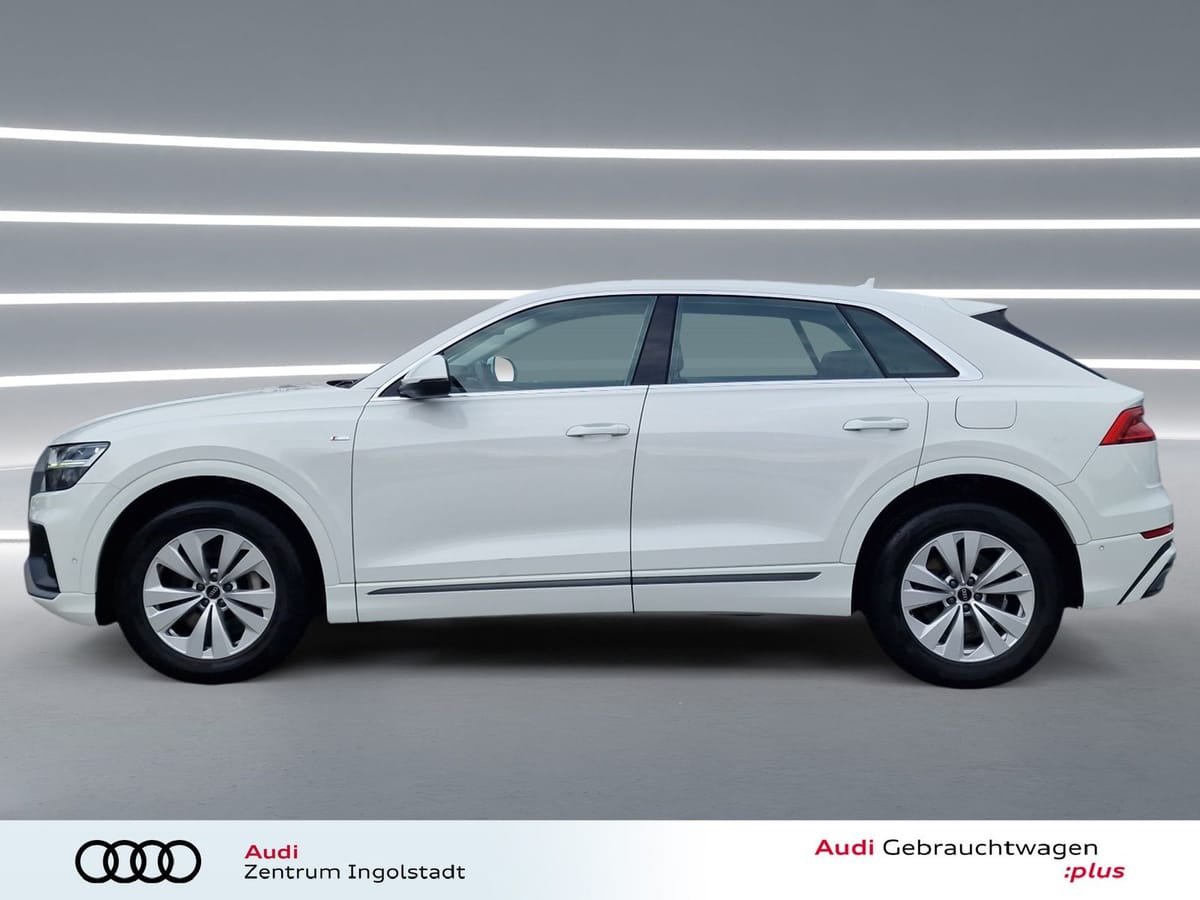 Audi Q8 55 TFSI e qu S line AHK Luftfahrw. Leder Kam foto 5
