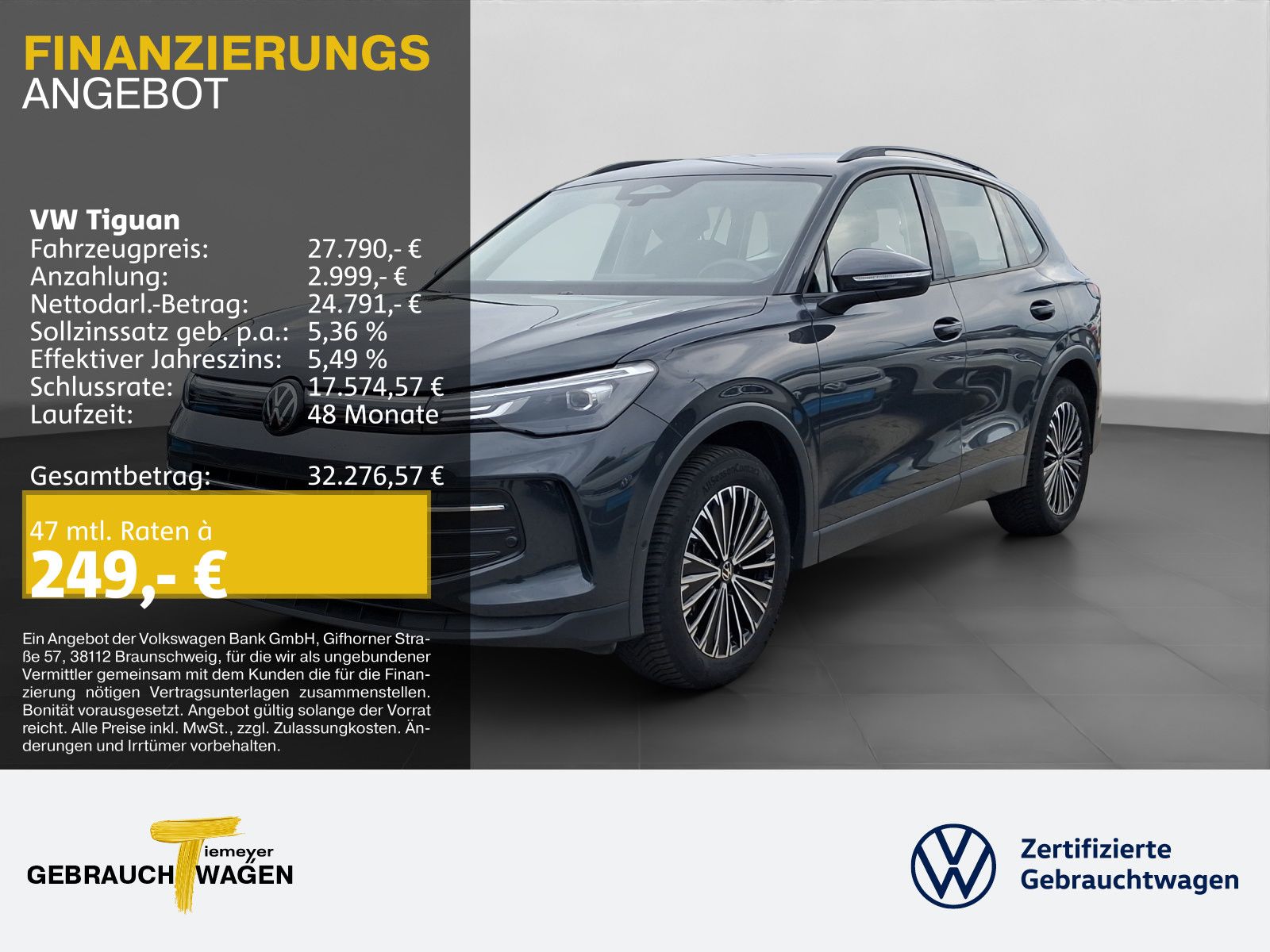 Volkswagen Tiguan 1.5 eTSI DSG NEUES MODELL LM18 APP-CONNEC