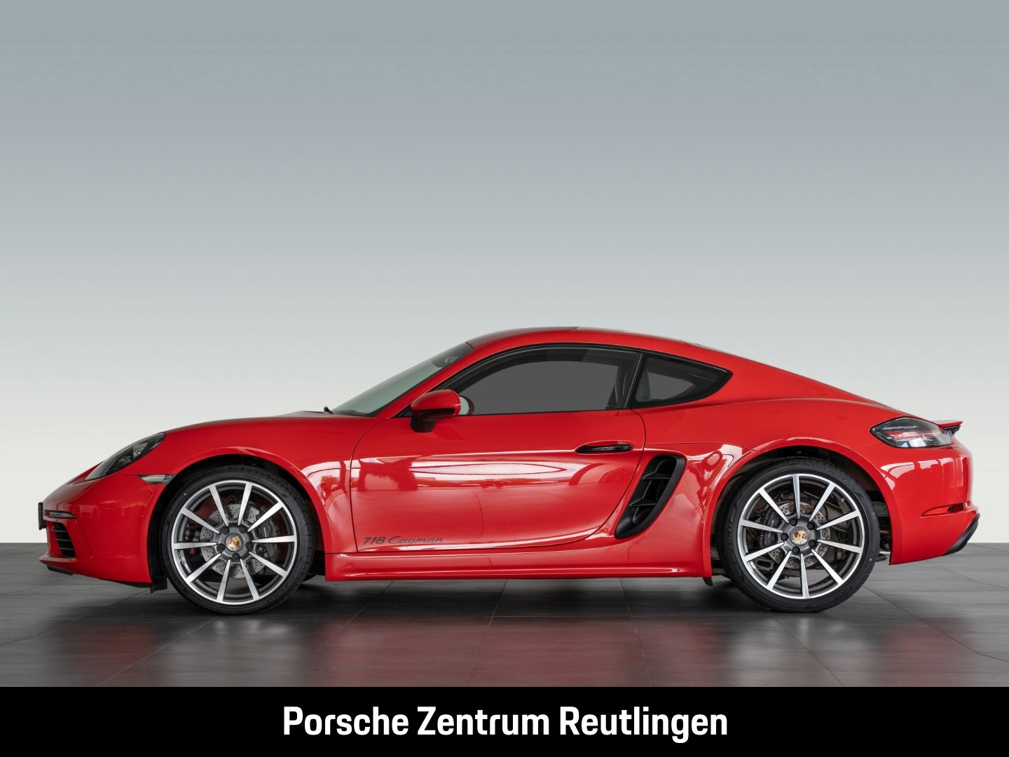 Porsche Cayman 718 20-Zoll Sportabgasanlage Indischrot foto 2
