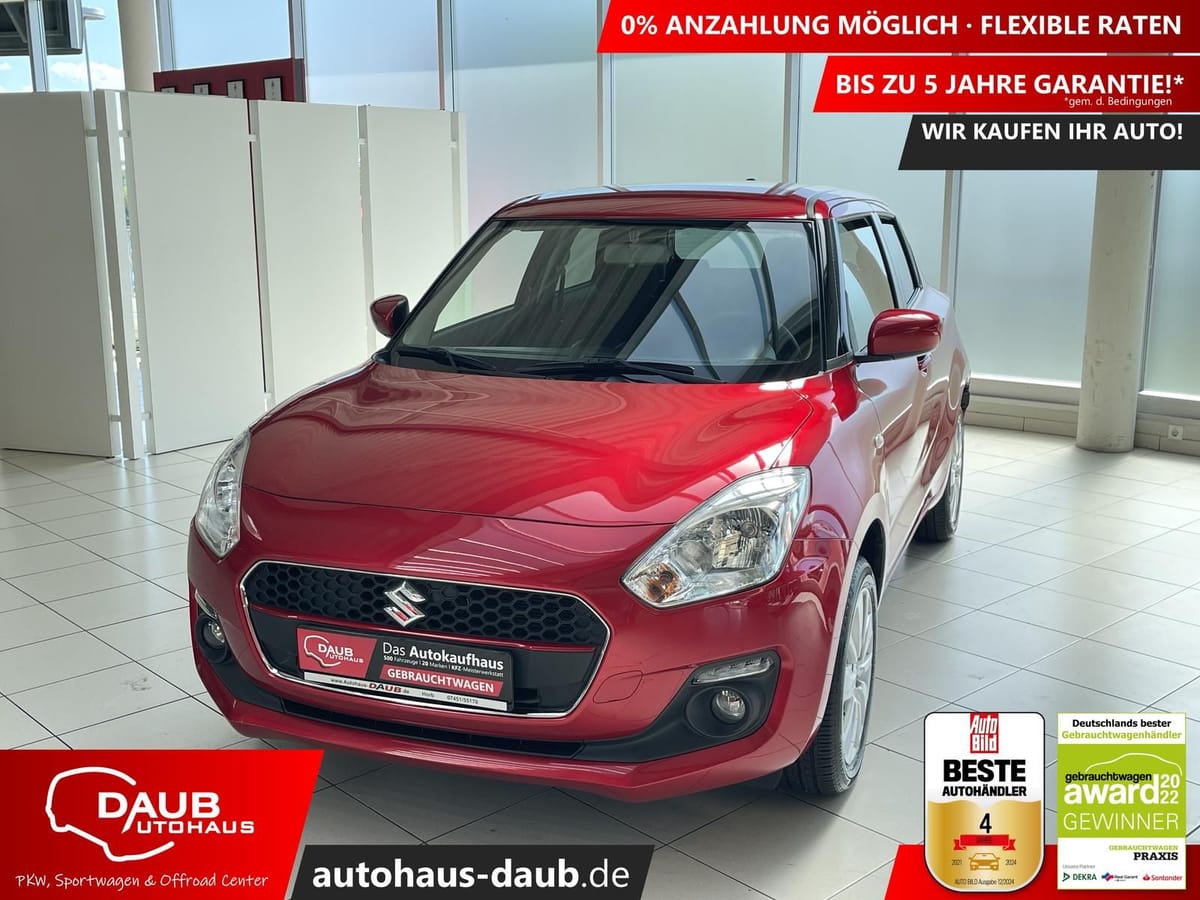 Suzuki Swift 1.2 Comfort 4x4+Klima+Touch+Kamera+Alu+uvm