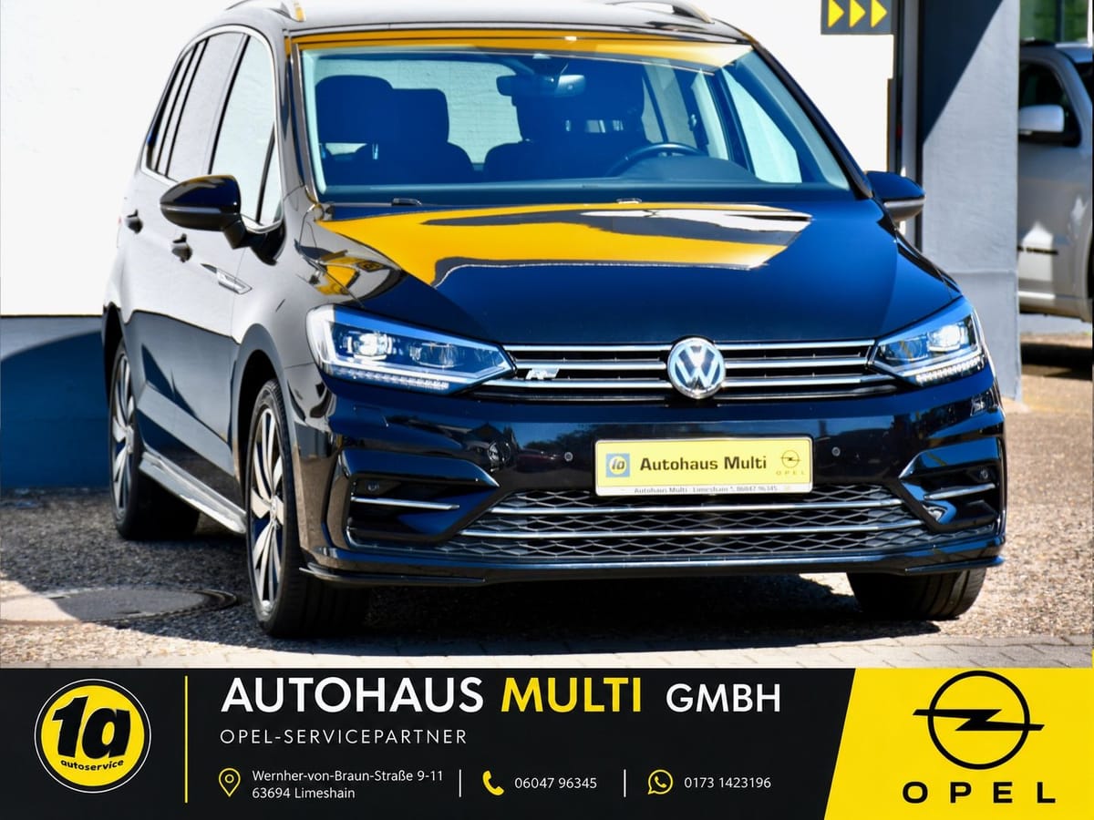 Volkswagen Touran Highline R-line AHK LED ACC Massage Kamer
