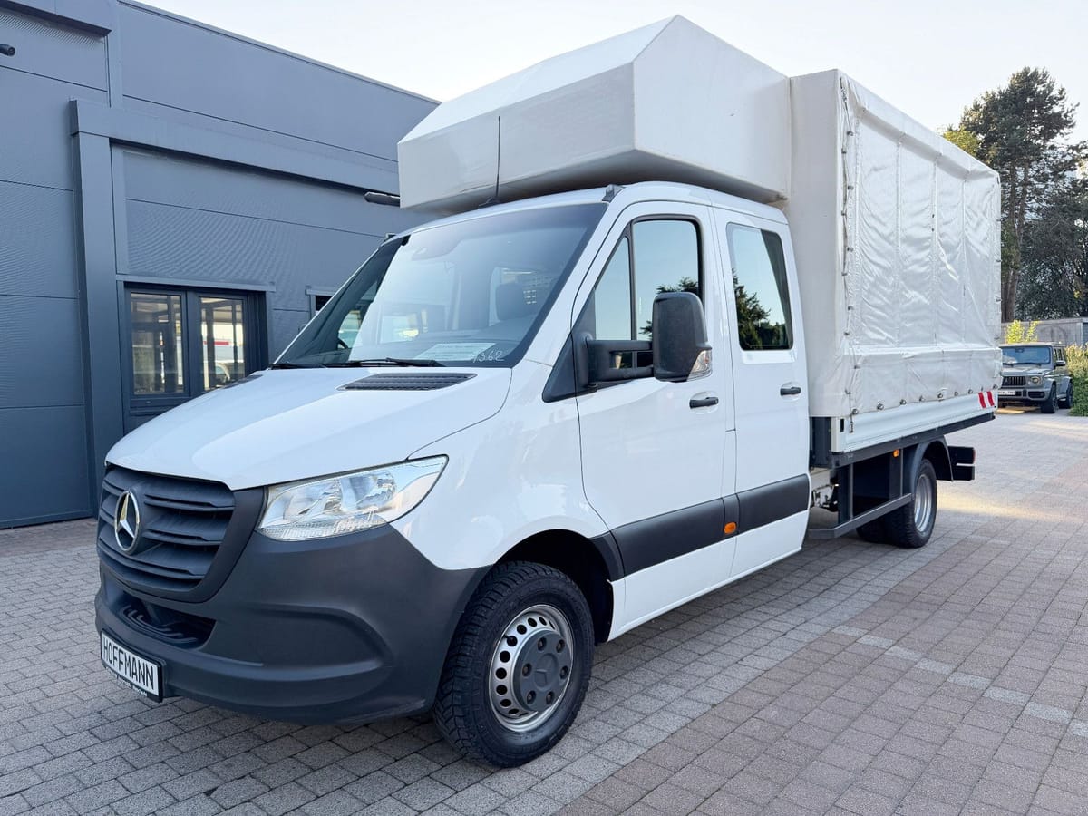 Mercedes-Benz Sprinter 519 CDI 3,0 V6 Pritsche Plane DoKa RWD foto 2