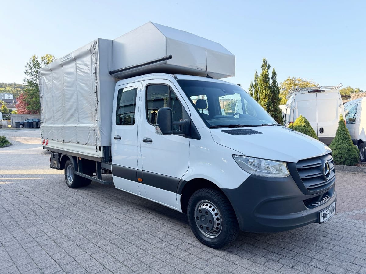 Mercedes-Benz Sprinter 519 CDI 3,0 V6 Pritsche Plane DoKa RWD foto 4