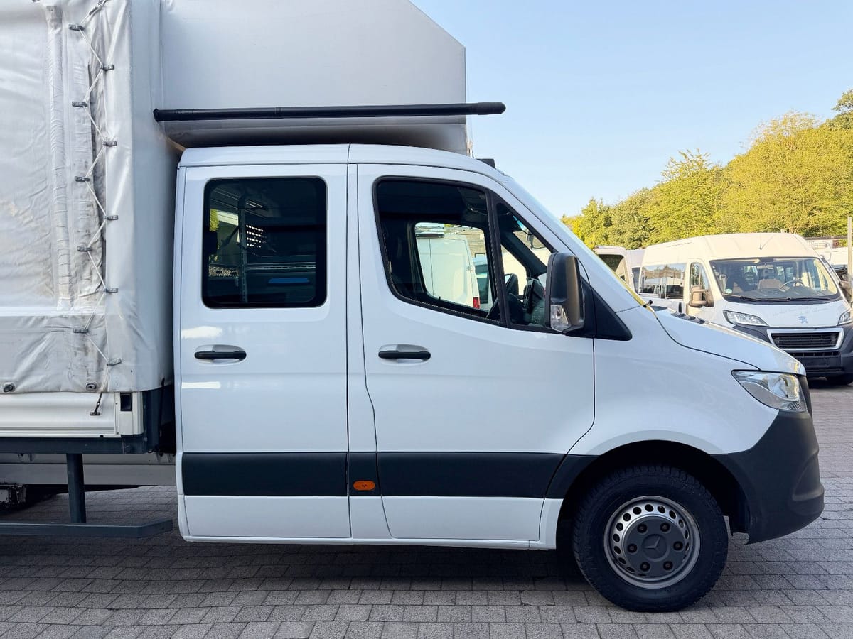 Mercedes-Benz Sprinter 519 CDI 3,0 V6 Pritsche Plane DoKa RWD foto 5