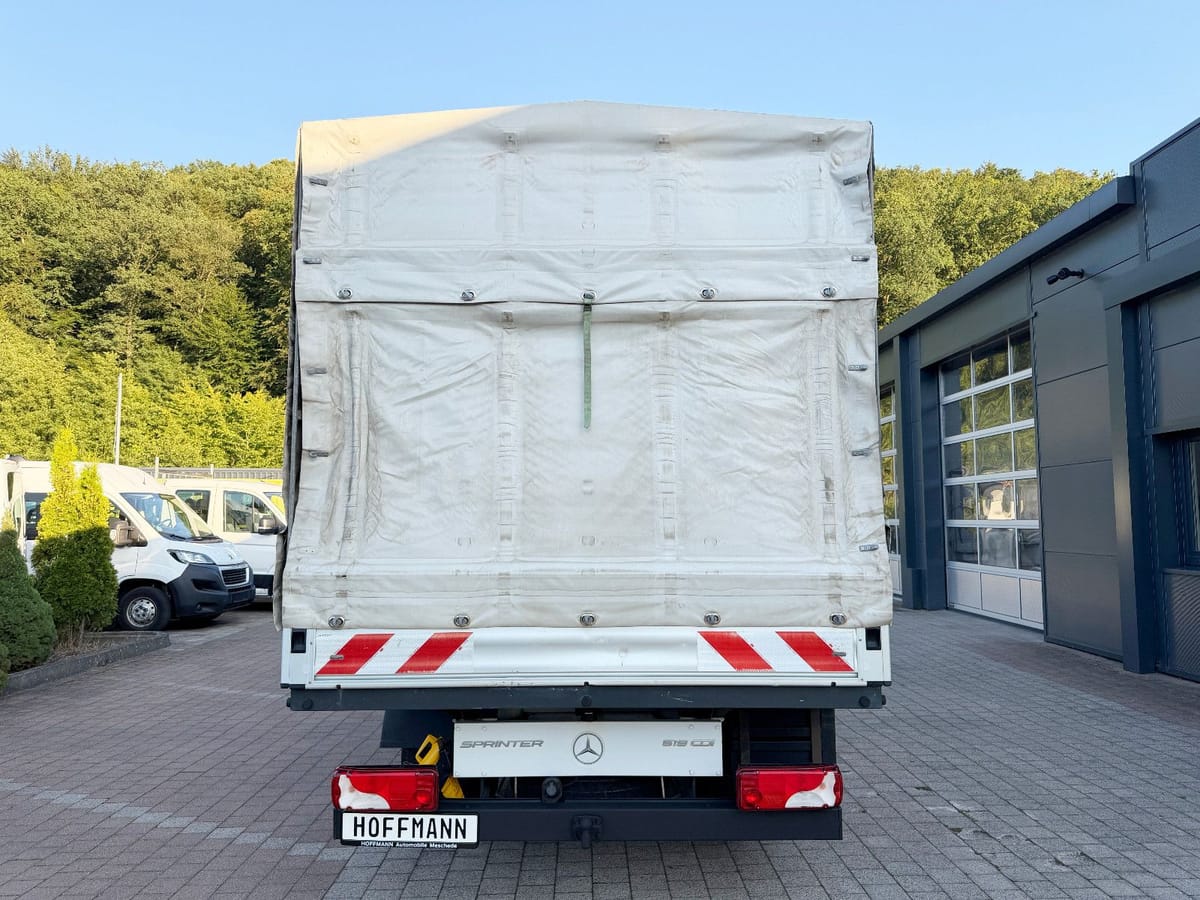 Mercedes-Benz Sprinter 519 CDI 3,0 V6 Pritsche Plane DoKa RWD foto 8