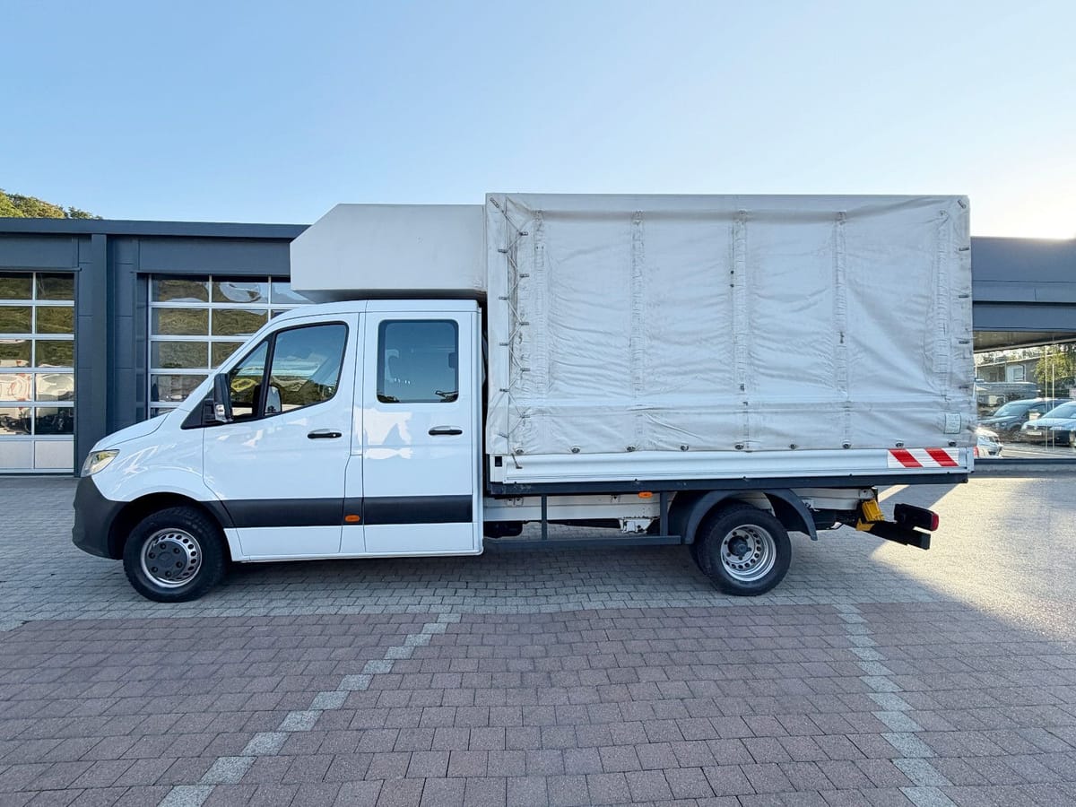 Mercedes-Benz Sprinter 519 CDI 3,0 V6 Pritsche Plane DoKa RWD foto 10