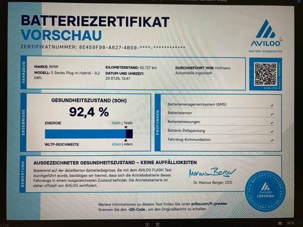 BMW 530e Aut. Sport Line RFK Business SHZ LED Navi foto 21