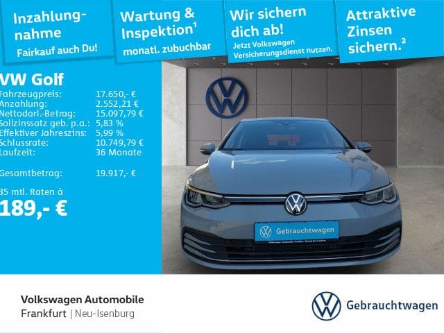 Volkswagen Golf VIII 2.0 TDI Active Navi Sprachbedienung Sp foto 2