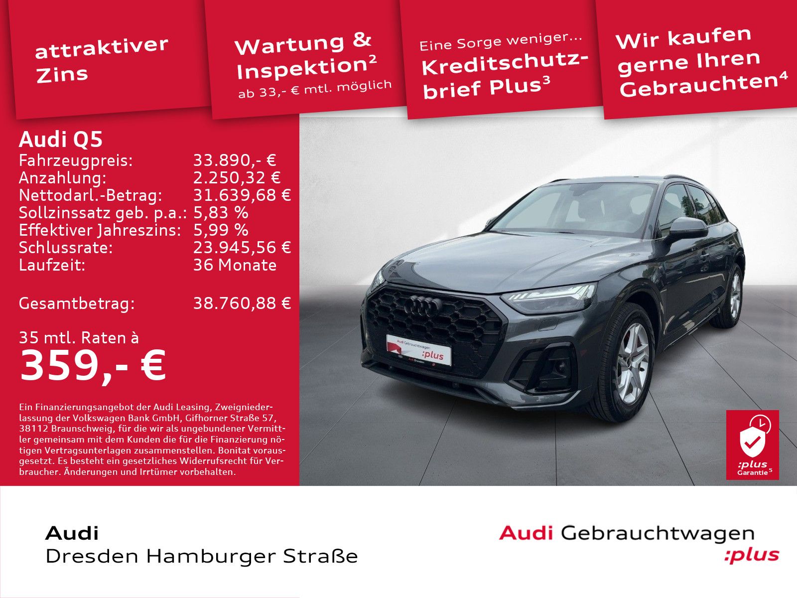 Audi Q5 SUV S Line 35 TDI S tronic AHZV Matrix LED foto 2
