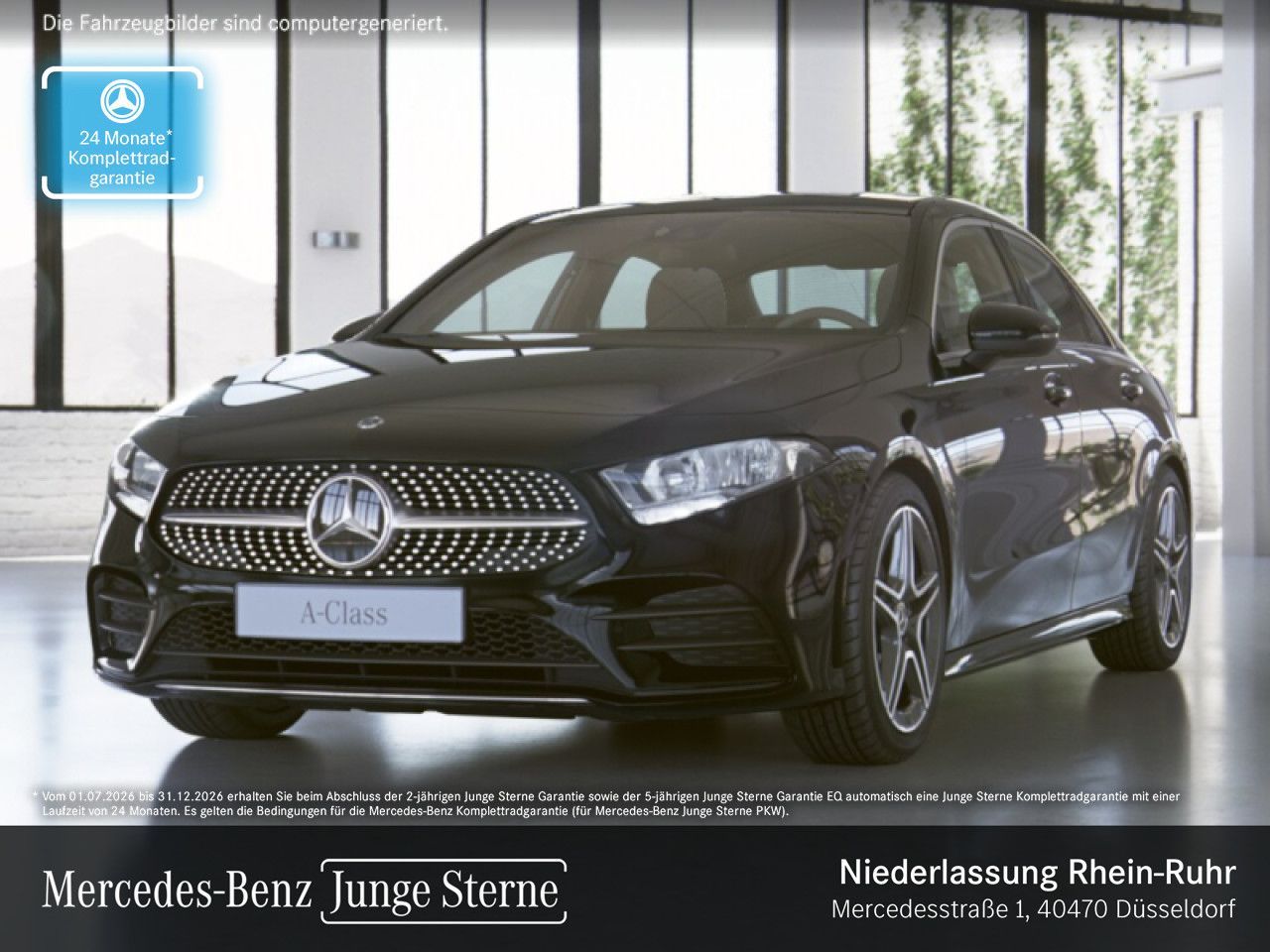 Mercedes-Benz A 250 e AMG Lim Pano Ambi PTS Spur CarPlay SHZ foto 1