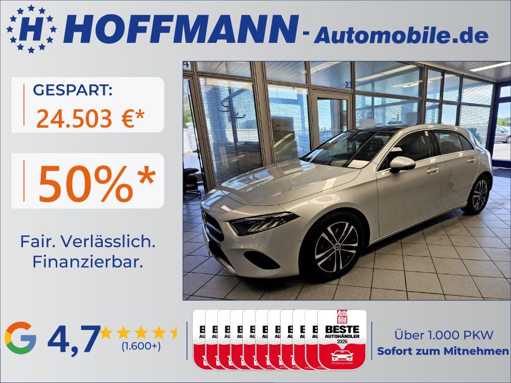 Mercedes-Benz A 200 Progressive Line Navi Pano-SD Parkassi AHK foto 1