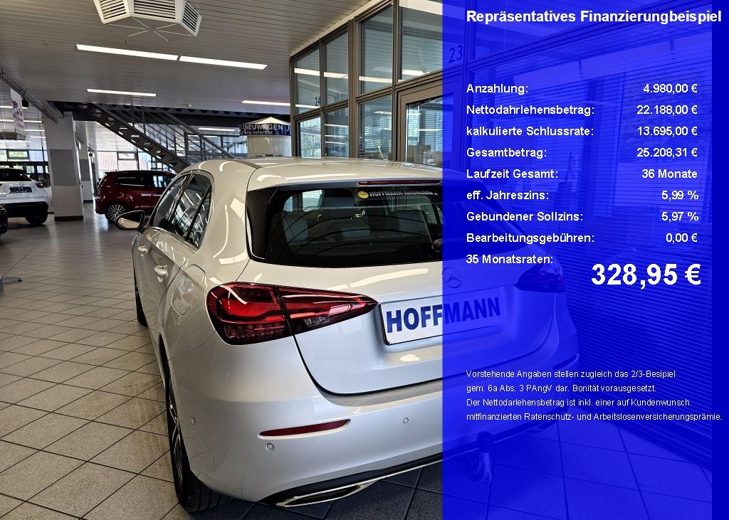 Mercedes-Benz A 200 Progressive Line Navi Pano-SD Parkassi AHK foto 5